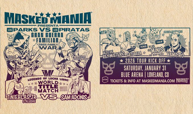 🎭 MaskedMania: Lucha Libre Takes Over (Near FoCo!)