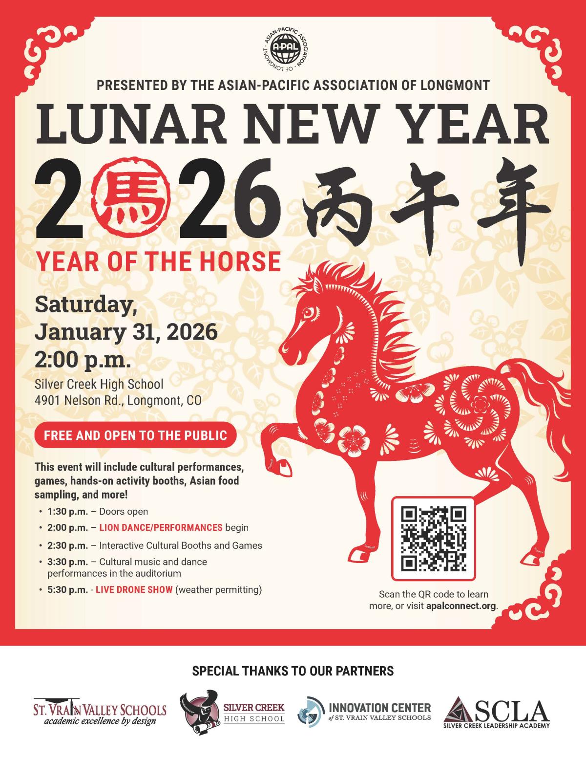 🧧 Lunar New Year Lights Up Longmont