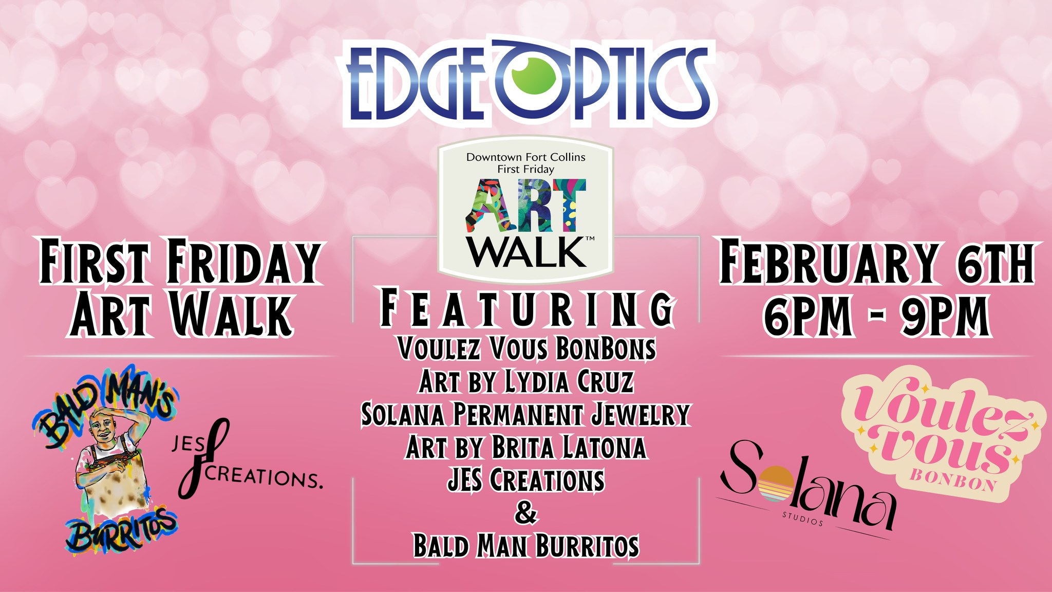 🖼️ First Friday Art Walk at Edge Optics