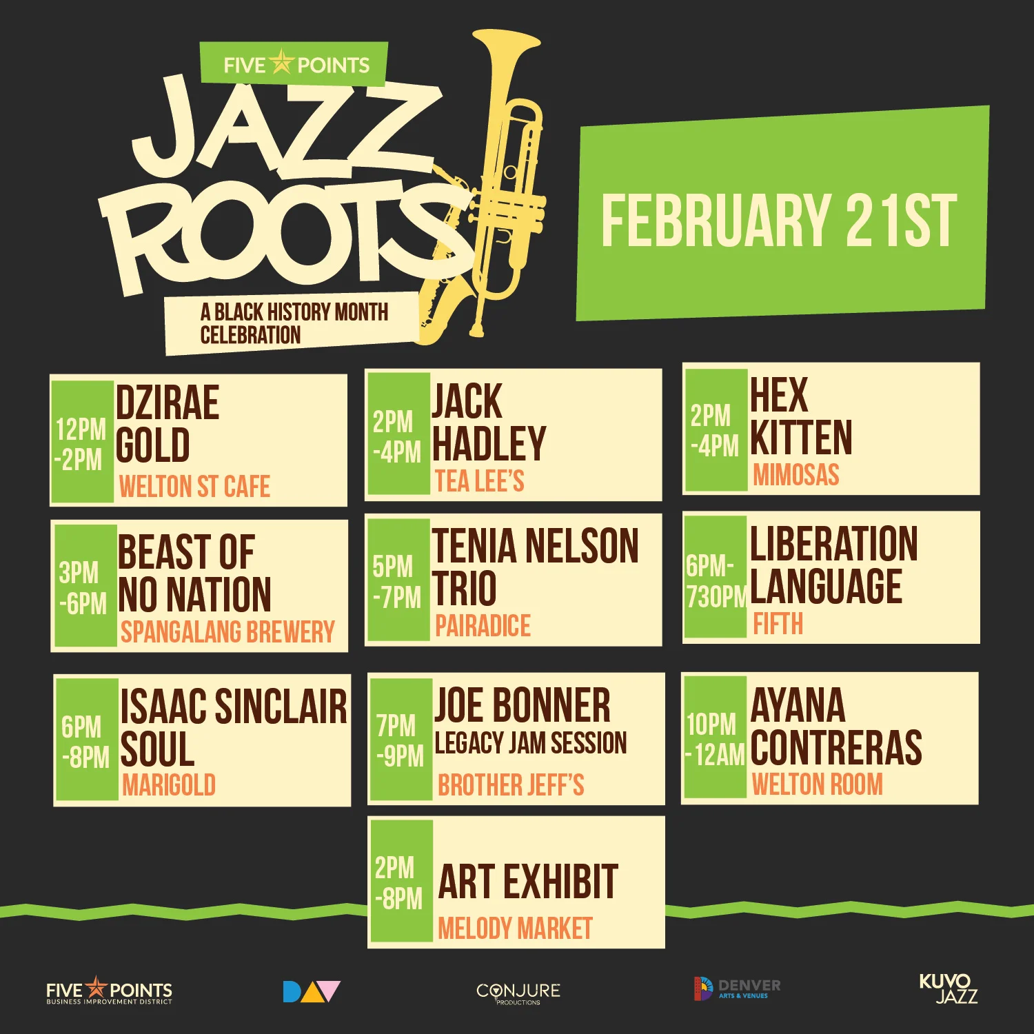 🎷 Five Points Jazz Roots — The Grand Finale