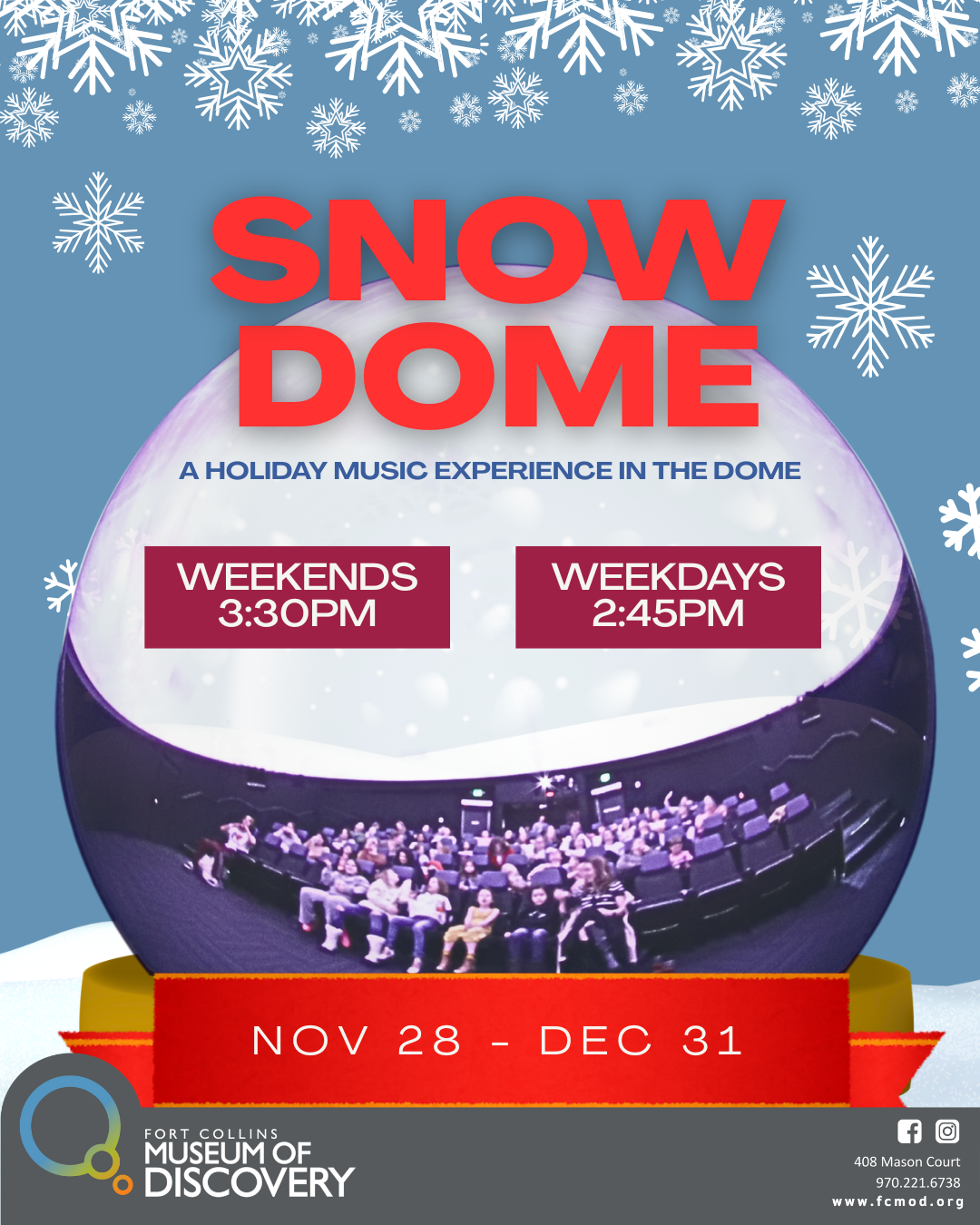 ❄️ Snow Dome: Holiday Fun and a Sneaky Science Lesson