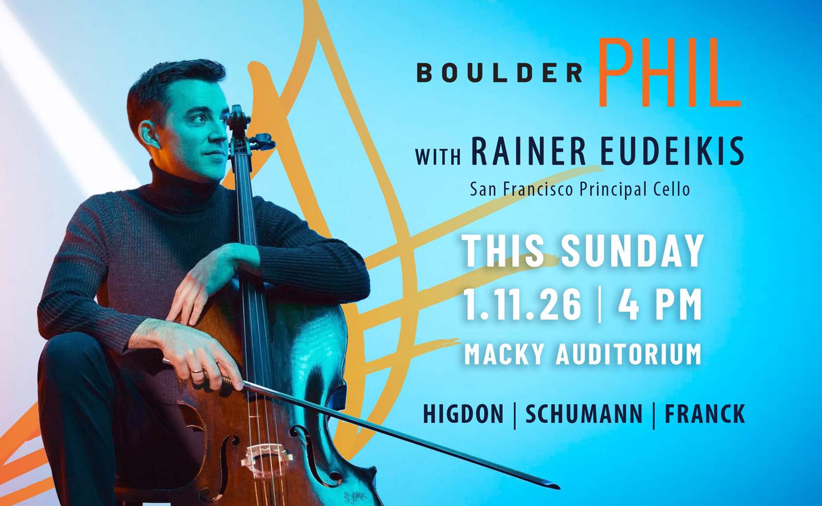 🎼 Schumann & Franck at Macky Auditorium