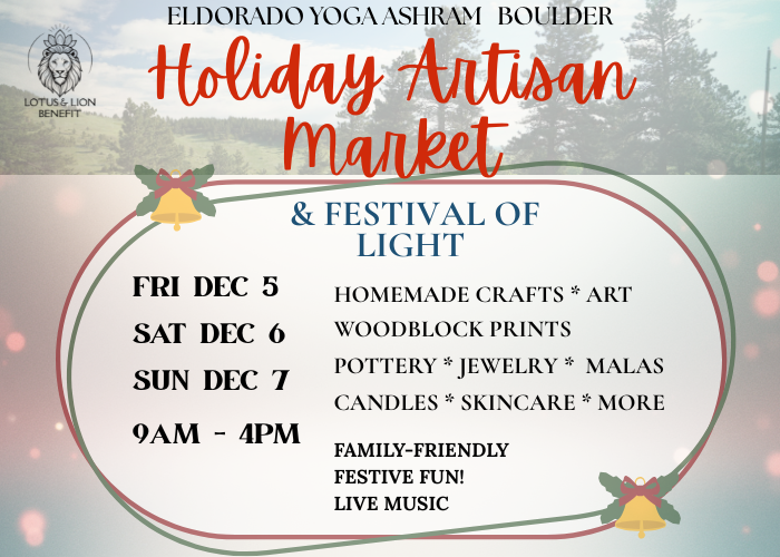 🪔 Holiday Artisan Market & Festival of Light