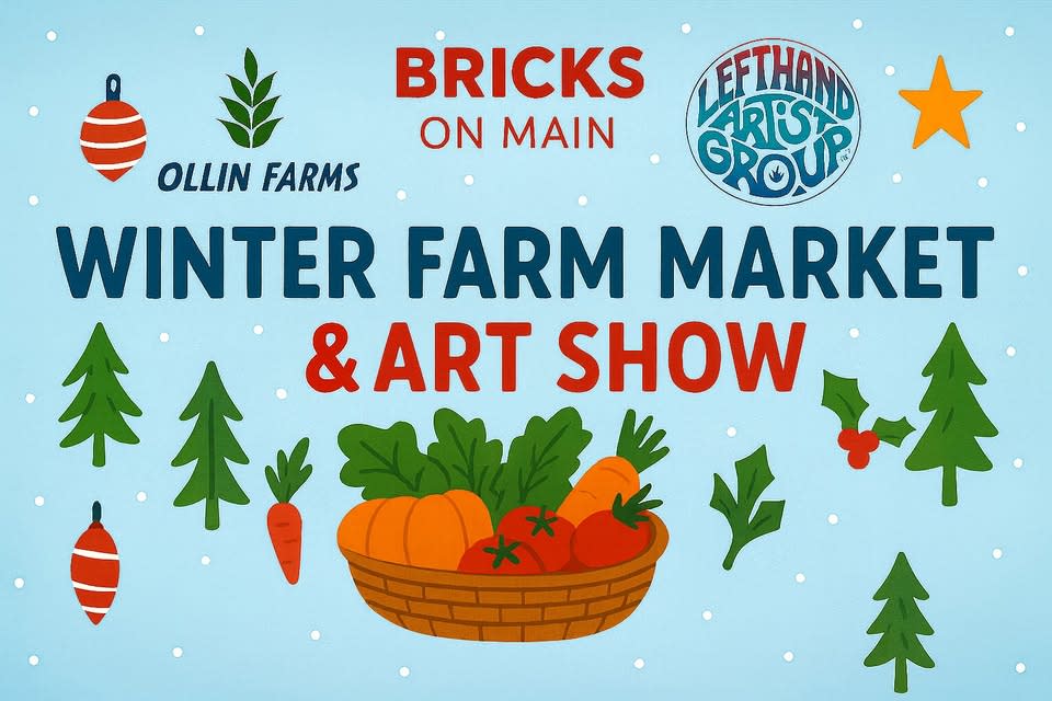 Winter Farm Market & Art Show on Main Street